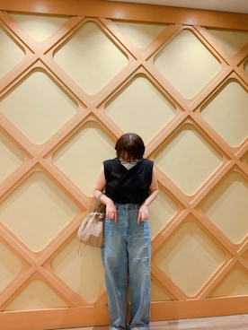 「napron（ナプロン）のアイテム」を使った、mmmさん（レディース・157cm）の夏コーディネート