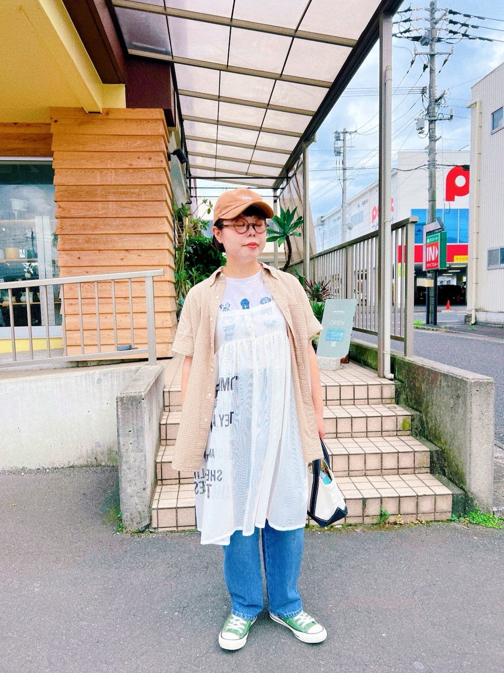 ビームスボーイ プリントメッシュワンピース BEAMS BOY（ビームスボーイ）の「プリント メッシュ ワンピース