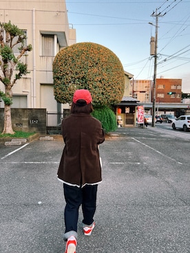 「アイテム（帽子）」を使った、mmmさん（レディース・160cm・30代）の秋コーディネート