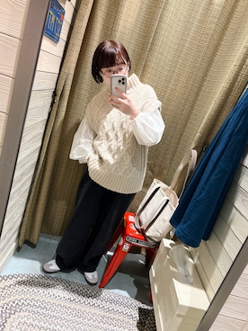 「Mila Owen」｜mmmさん（レディース・160cm）の冬コーディネート