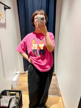「アイテム（デニムパンツ）」を使った、mmmさん（レディース・160cm・30代）の夏コーディネート