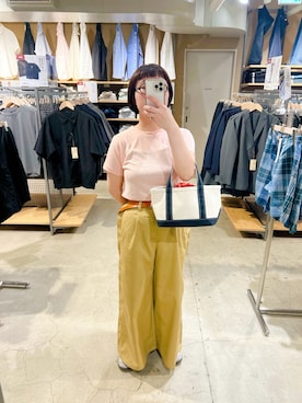 「アイテム（トップス）」を使った、mmmさん（レディース・160cm）の夏コーディネート