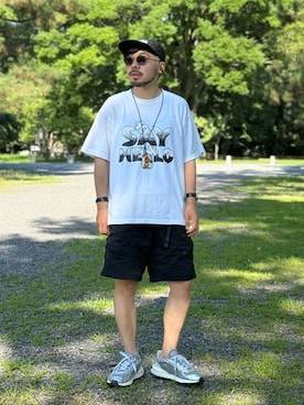「TOKYO CULTUART by BEAMS（トウキョウカルチャートバイビームス）のアイテム」を使った、dosei_モノトーンコーデさん（メンズ・168cm）の夏コーディネート