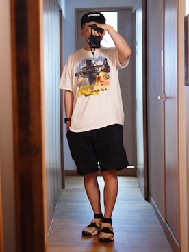 dosei72さん（メンズ・168cm）の夏コーディネート