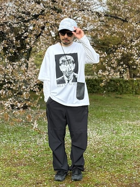 dosei_モノトーンコーデさん(メンズ・168cm)の春コーディネート