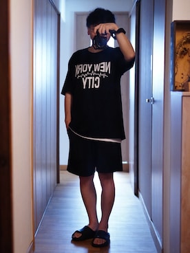「簡単コーデ」｜dosei72さん（メンズ・168cm）の夏コーディネート