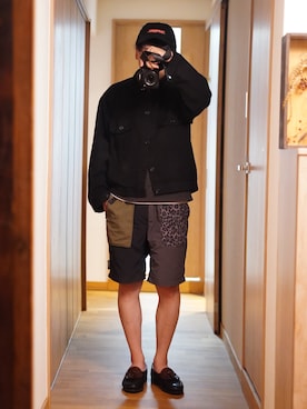 「アイテム（キャップ）」を使った、dosei72さん（メンズ・168cm・30代）の秋コーディネート
