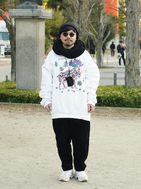 dosei_モノトーンコーデさんのコーディネート