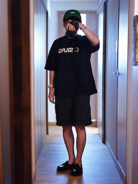 「アイテム（ローファー）」を使った、dosei72さん（メンズ・168cm・30代）の夏コーディネート