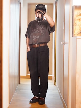 「古着MIX」｜dosei72さん（メンズ・168cm・30代）の秋コーディネート