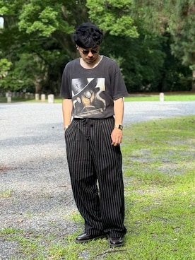 dosei_モノトーンコーデさん(メンズ・168cm)の夏コーディネート