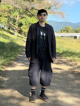 dosei_モノトーンコーデさん(メンズ・168cm)の秋コーディネート
