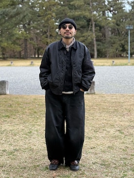 dosei_モノトーンコーデさん（メンズ・168cm）の春コーディネート