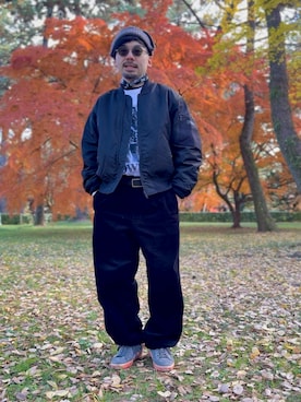 dosei72_モノトーンおじさんさんのコーディネート