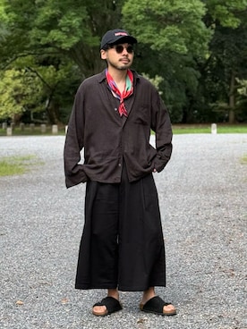 dosei_モノトーンコーデさん(メンズ・168cm)の秋コーディネート
