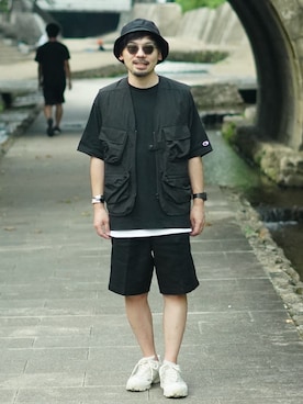 「アイテム（パンツ）」を使った、dosei72さん（メンズ・168cm・30代）の夏コーディネート