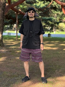 dosei_モノトーンコーデさん(メンズ・168cm)の夏コーディネート