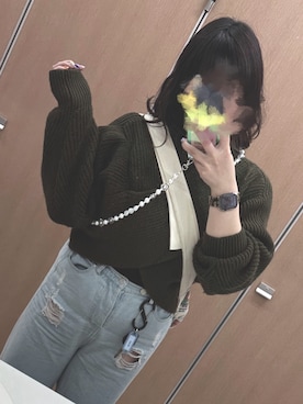「OSMOSIS（オズモーシス）のアイテム」を使った、ぴよさん（レディース・155cm）の秋コーディネート