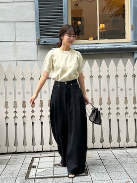 「ulu（ウル）のアイテム」を使った、ulukobeさん（レディース・164cm）の夏コーディネート