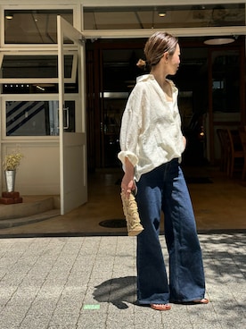 「ulu（ウル）のアイテム」を使った、ulukobeさん（レディース・158cm）の春コーディネート