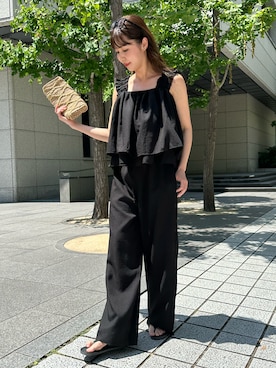 「ulu（ウル）のアイテム」を使った、ulukobeさん（レディース・164cm）の夏コーディネート