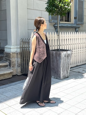 「ulu（ウル）のアイテム」を使った、ulukobeさん（レディース・164cm）の夏コーディネート