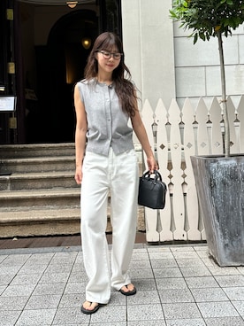 「ulu（ウル）のアイテム」を使った、ulukobeさん（レディース・164cm）の夏コーディネート