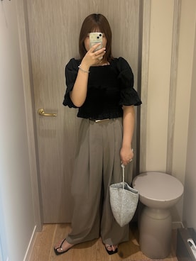 「GALENA（LOUNGEDRESS）（ガレナ）のアイテム」を使った、qut3e78さん（レディース・161cm）の夏コーディネート