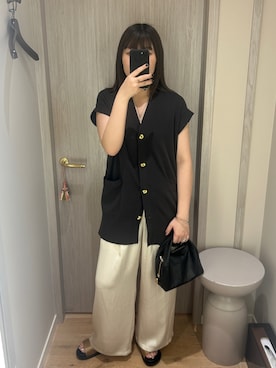 「GALENA（LOUNGEDRESS）（ガレナ）のアイテム」を使った、qut3e78さん（レディース・161cm）の夏コーディネート