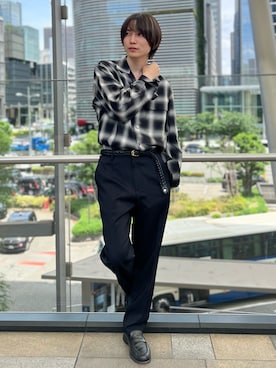 いださん（メンズ・172cm）の夏コーディネート