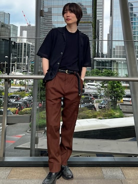 いださん（メンズ・172cm）の夏コーディネート