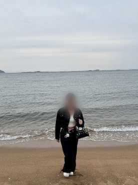 「Supreme （シュプリーム）のアイテム」を使った、彩さん（レディース・158cm）の春コーディネート