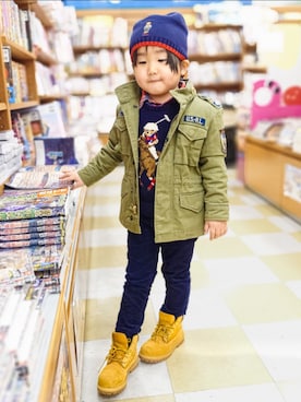 minimodeさん(キッズ・110cm)の冬コーディネート