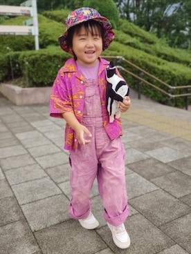 minimodeさん（キッズ・110cm）の秋コーディネート