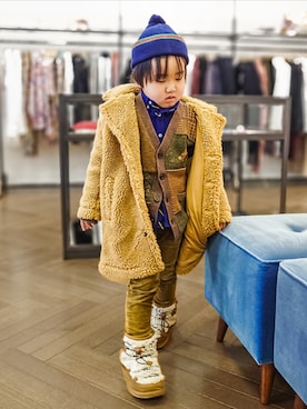 minimodeさん(キッズ・110cm)の冬コーディネート