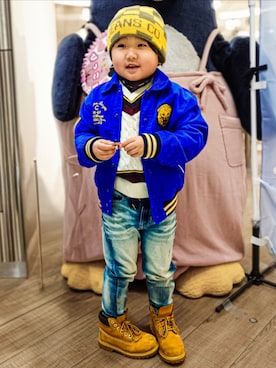 minimodeさん(キッズ・110cm)の冬コーディネート