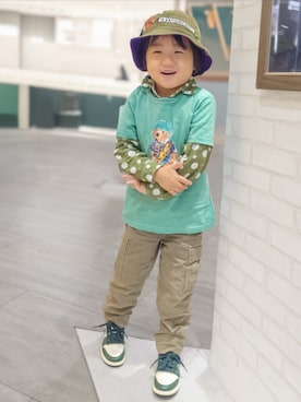 「POLO RALPH LAUREN CHILDRENSWEAR（ポロ ラルフ ローレン チルドレンズウェア）のアイテム」を使った、minimodeさん（キッズ・110cm）の秋コーディネート