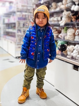 minimodeさん(キッズ・110cm)の冬コーディネート