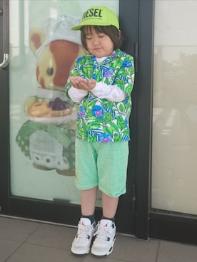minimodeさん(キッズ・110cm)の春コーディネート