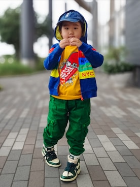 「POLO RALPH LAUREN CHILDRENSWEAR（ポロ ラルフ ローレン チルドレンズウェア）のアイテム」を使った、minimodeさん（キッズ・110cm）の夏コーディネート