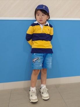 「アイテム（その他トップス）」を使った、minimodeさん（キッズ・110cm）の秋コーディネート