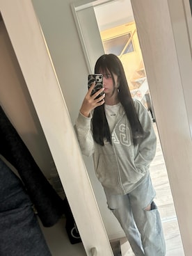 「GAP（ギャップ）のアイテム（トップス）」を使った、rjnqllxさん（レディース・162cm）の冬コーディネート