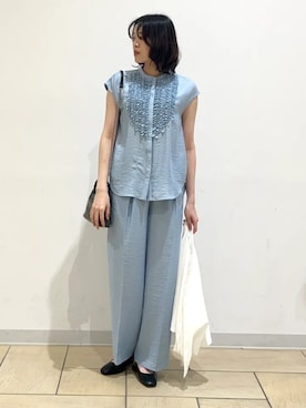 猪飼さん(レディース・169cm)の夏コーディネート
