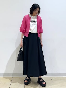 猪飼さん（レディース・169cm）の夏コーディネート