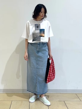 猪飼さん(レディース・169cm)の夏コーディネート