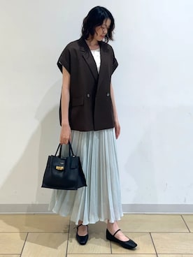 猪飼さん（レディース・169cm）の夏コーディネート