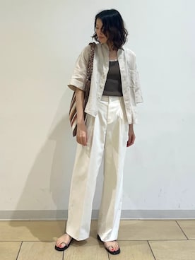 猪飼さん(レディース・169cm)の夏コーディネート