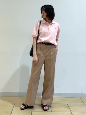 猪飼さん(レディース・169cm)の春コーディネート