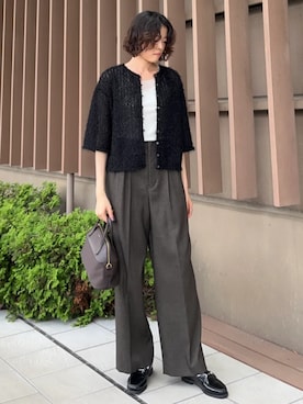 猪飼さん（レディース・169cm）の夏コーディネート