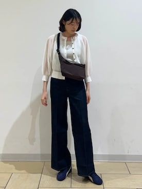 猪飼さん（レディース・169cm）の春コーディネート
